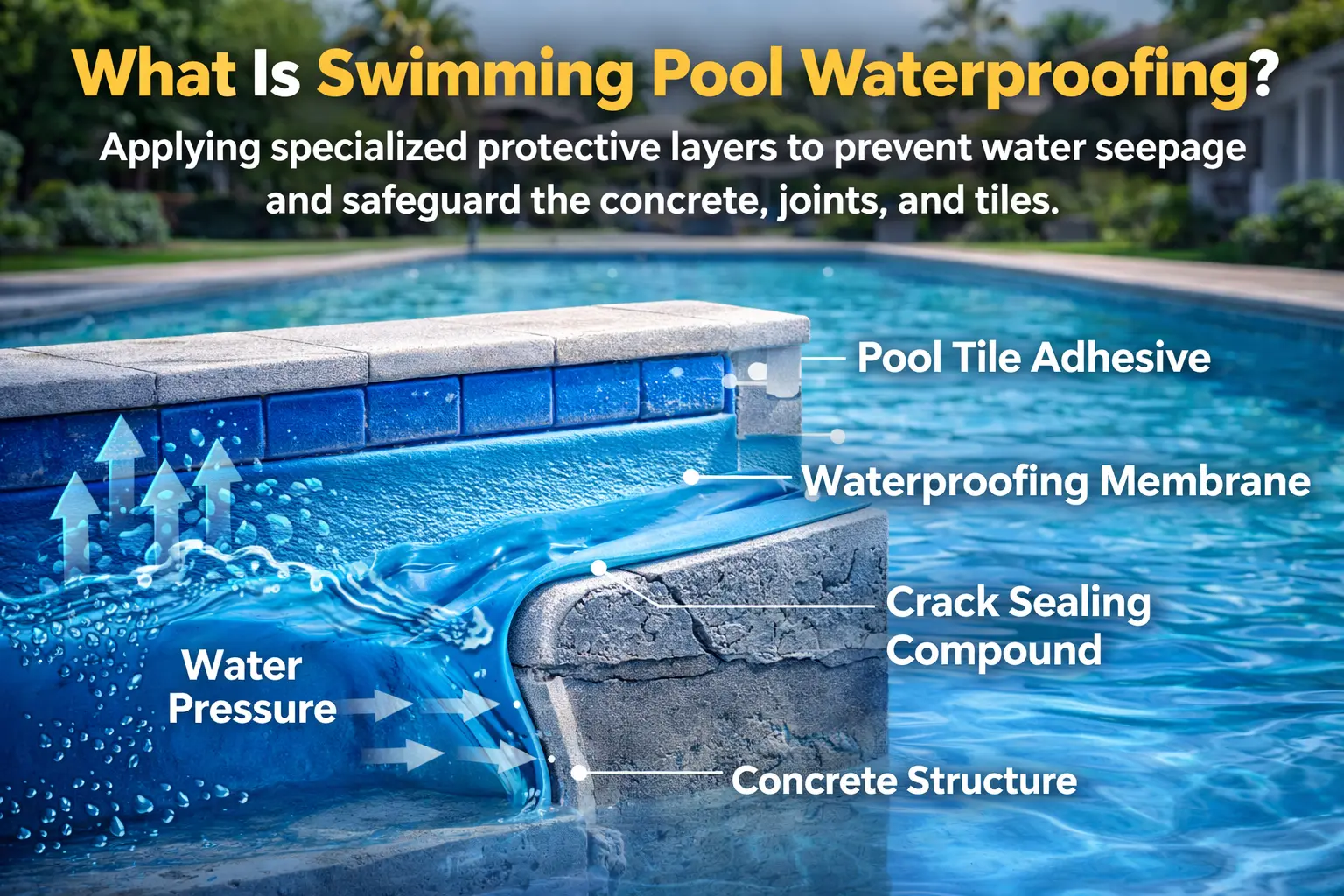 What Is Swimming Pool Waterproofing? feature image