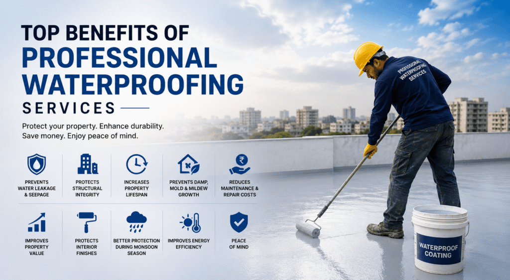 Top Benefits of Professional Waterproofing Services